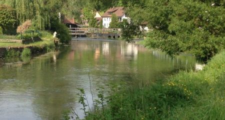 Bilder aus unserem Fliegenfischer Paradies an der Wiesent